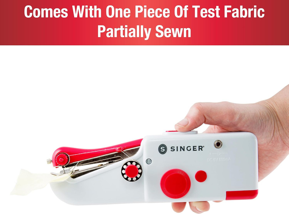 Stitch Sew Quick Portable Mending Machine - Single Thread Machine for Quick Repa