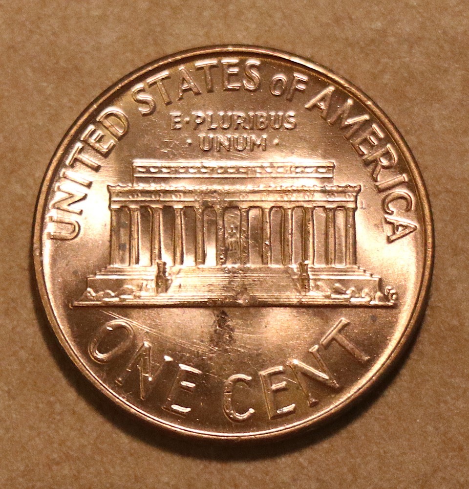 1963 Lincoln Memorial cent BU