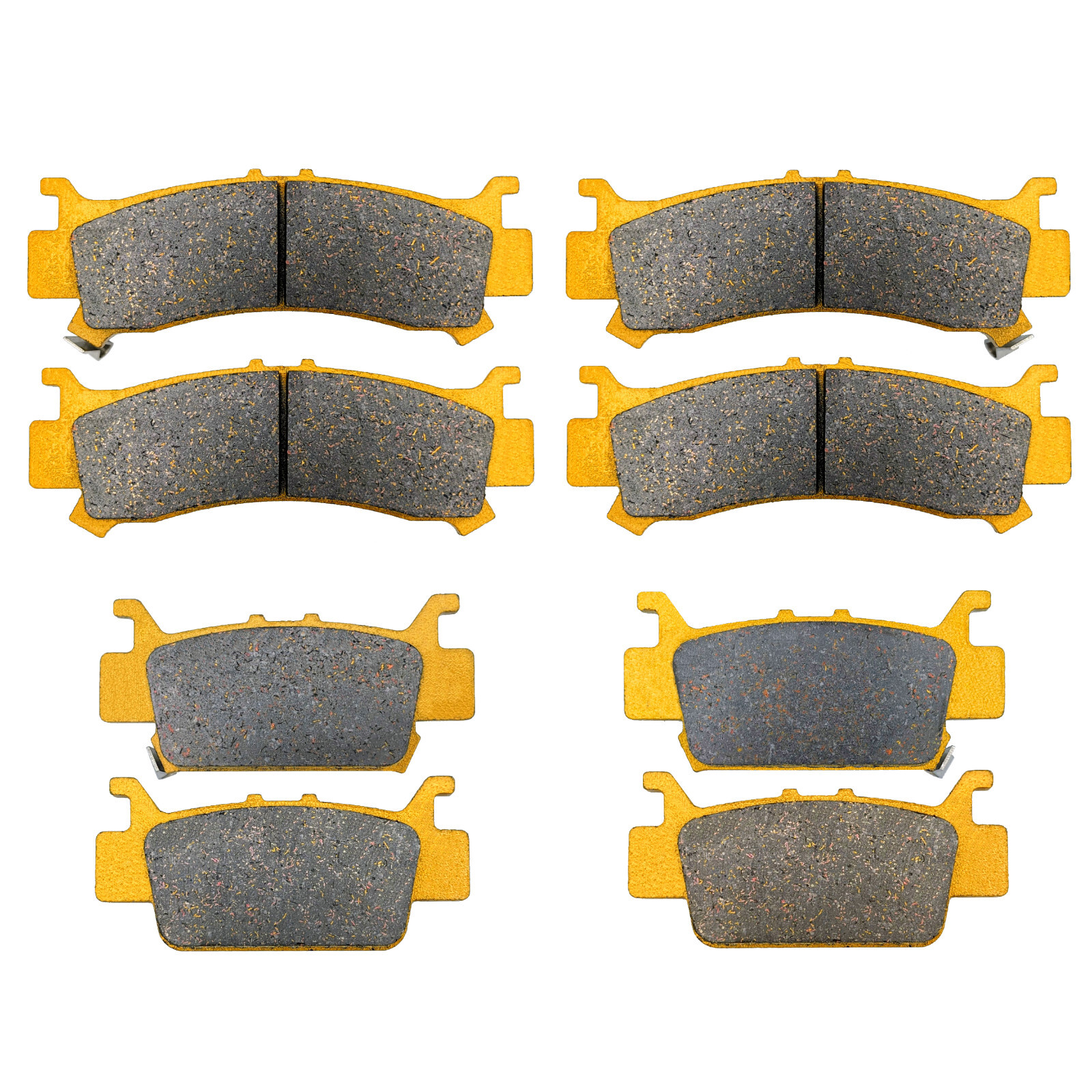 Honda Talon 1000 Ceramic Brake Pad Set Front & Rear 2019-2024