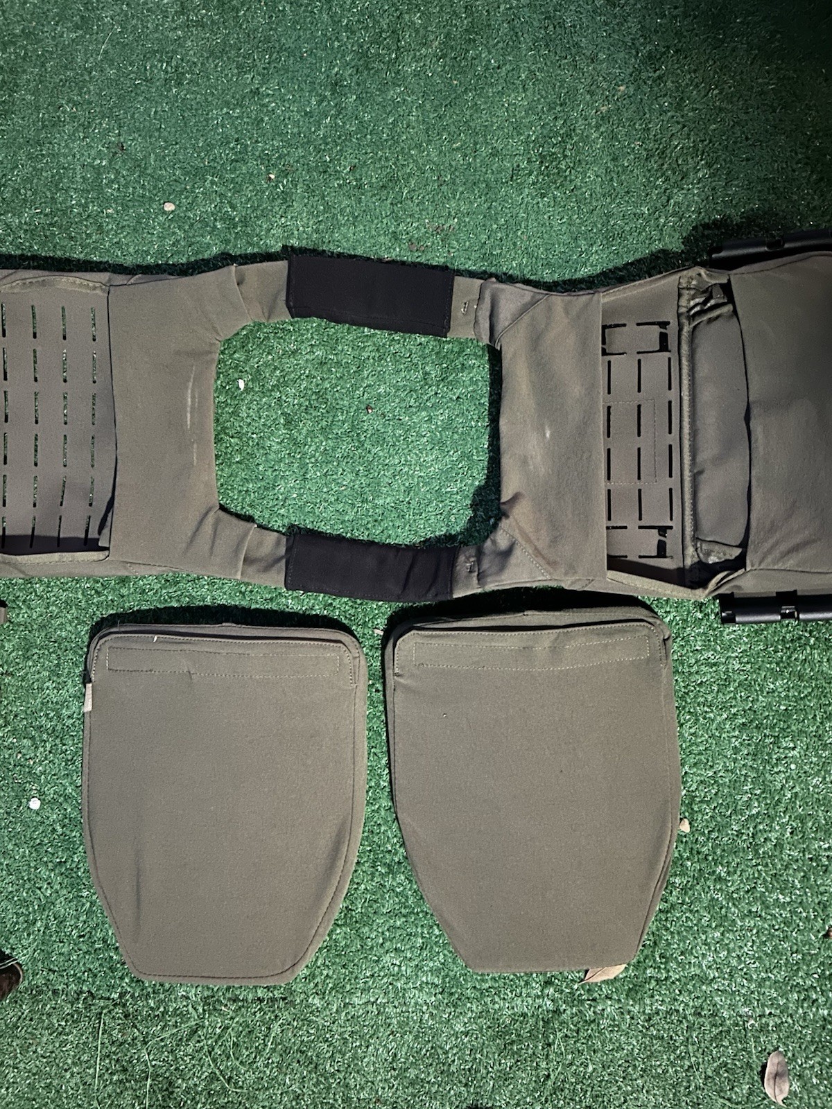 Otte Gear Slick Plate Carrier Ranger Green Size Medium With Extras TREX ARMS