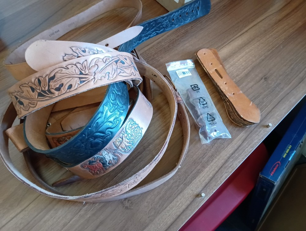 Genuine Leather Belts Bundle