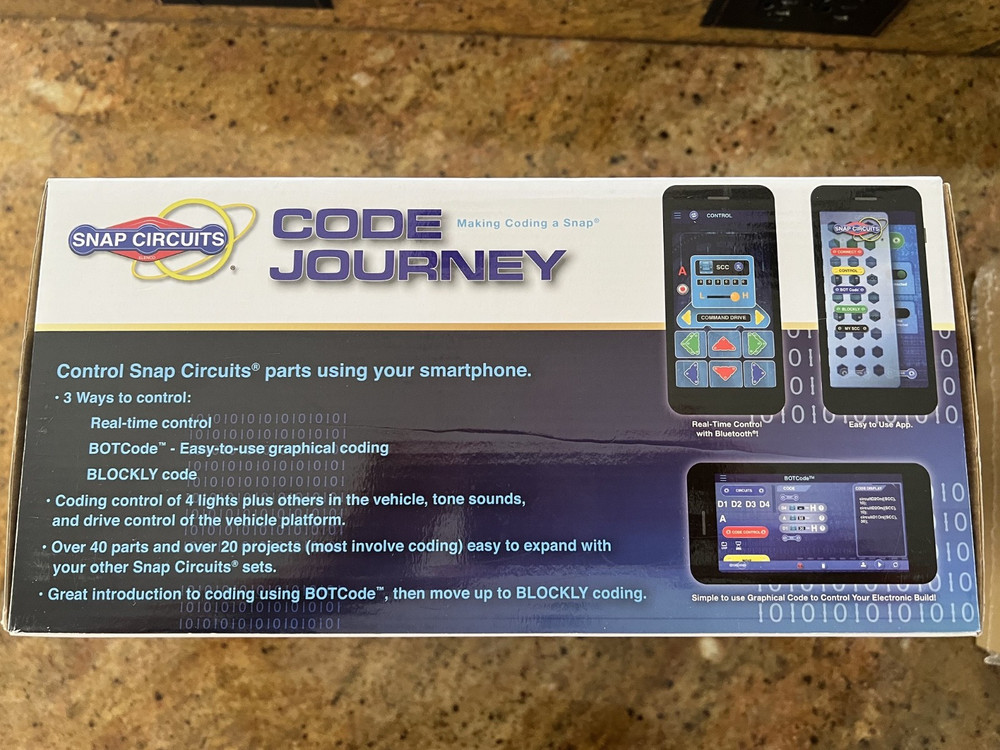 Snap Circuits Code Journey Build Your Circuits, Code Your Commands and Drive