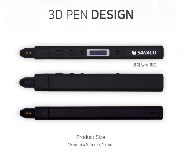 SANAGO New Sanago Premium 3D Pen Set 3 Type Module Replaceable - Express