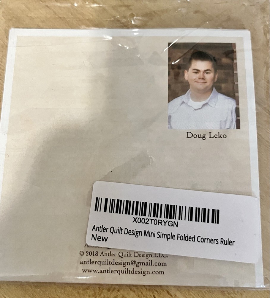 Doug Leko Mini Simple Folded Corners Ruler