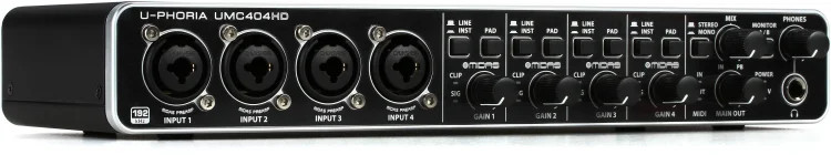 Behringer U-Phoria UMC404HD USB Audio Interface