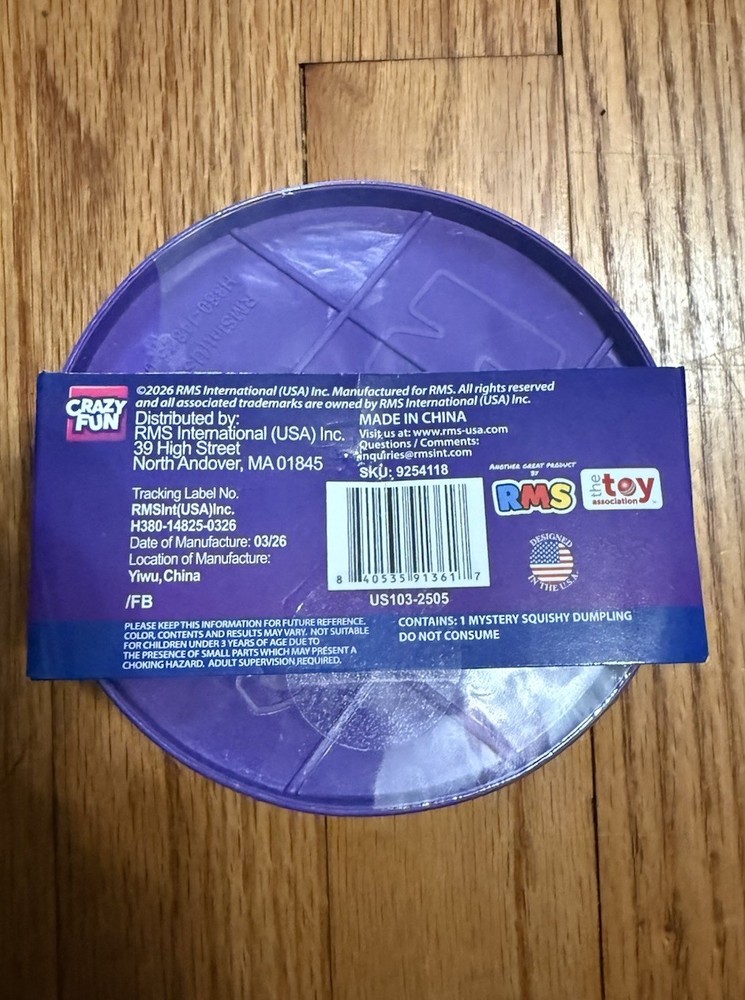 Mystery Dumpling Squishy (Galaxy) - Crazy Fun - Five Below