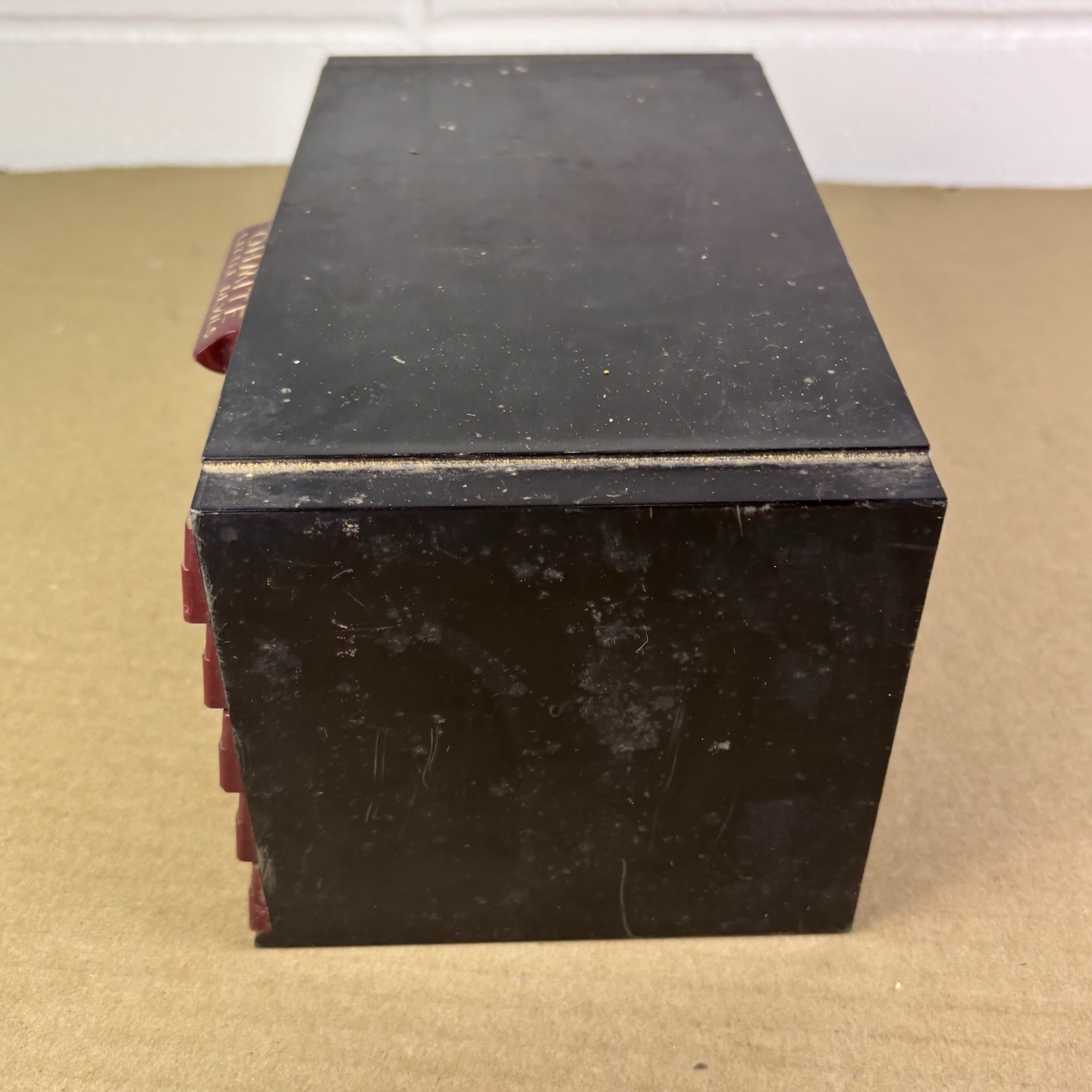 MASSIVE Lot of VTG NOS/USED Resistors w Ohmite Little Devils Storage Bin 9x5x4"