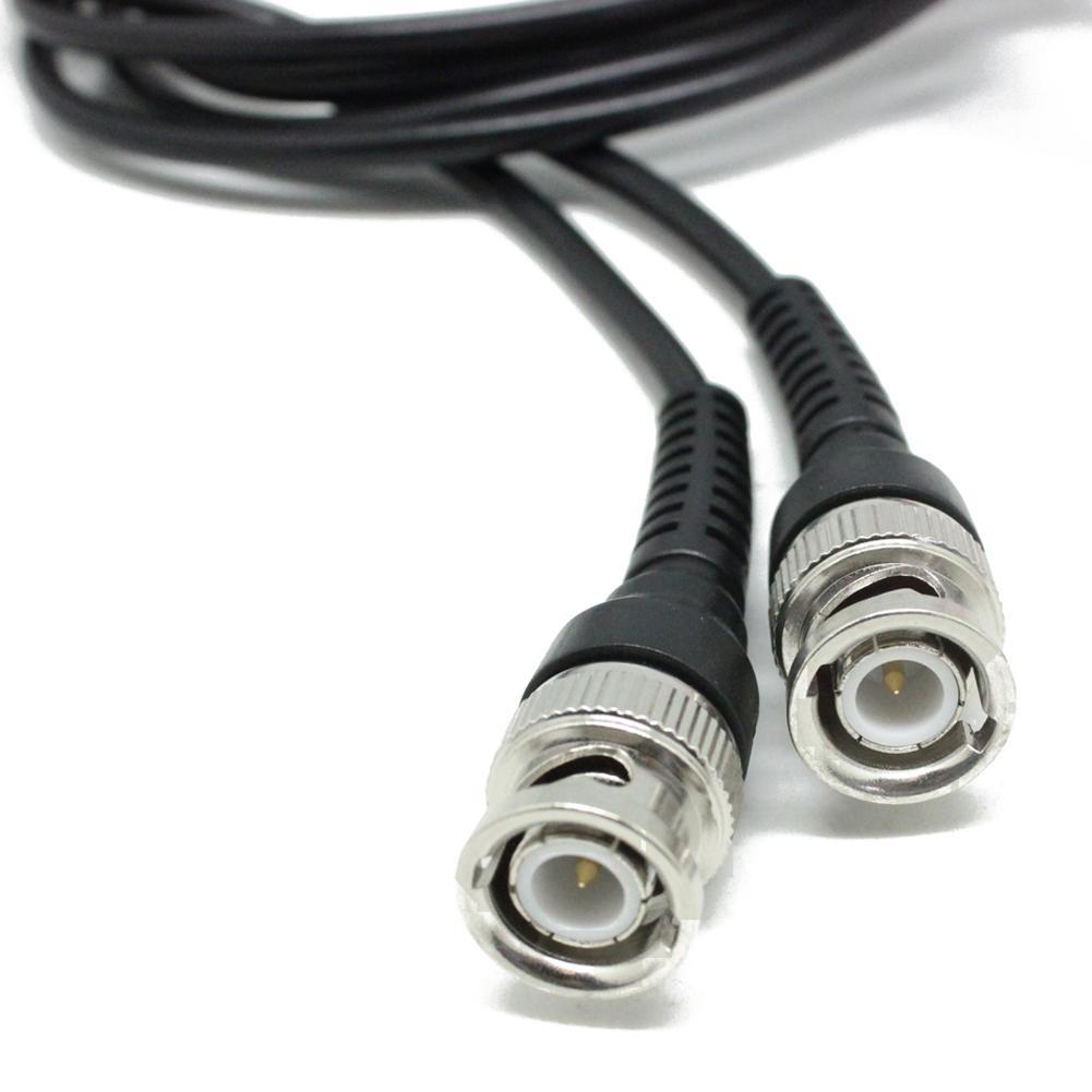 Aidetek Test Clips (Red+Black) to BNC Male And BNC an Alligator Test Clip P1030