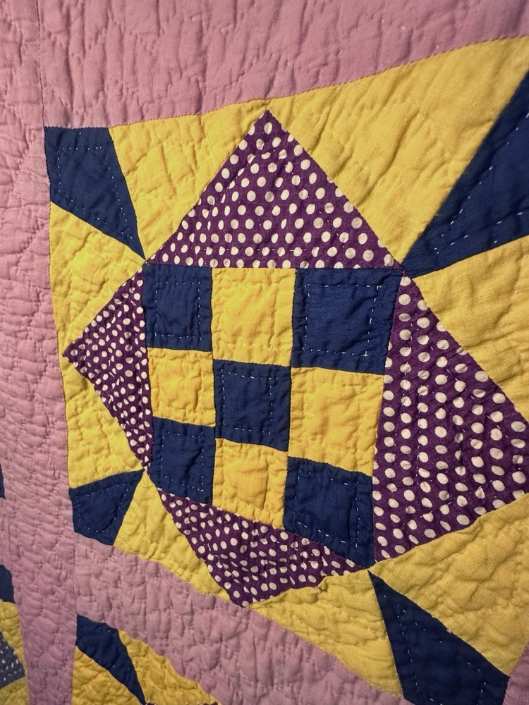 Handmade Patchwork Cotton Quilt