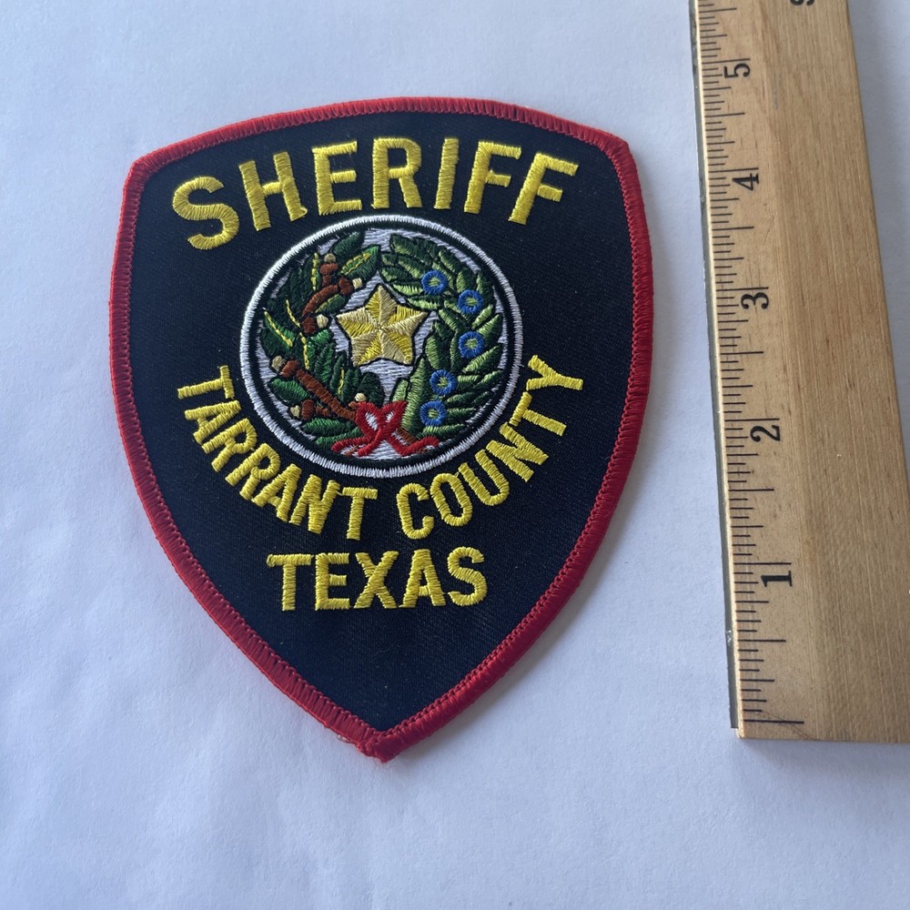 Tarrrant County Texas Sheriff Collector Patch