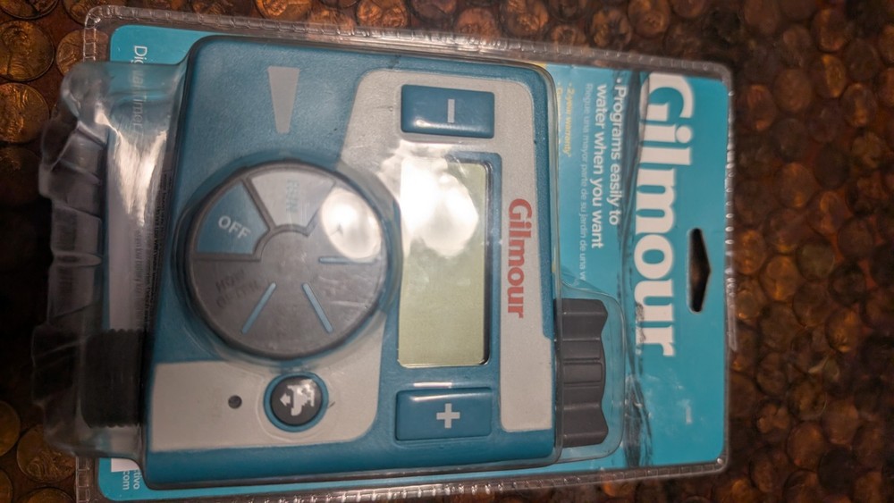 Gilmour Single Hose Outlet Programmable Electronic Water Timer NEW