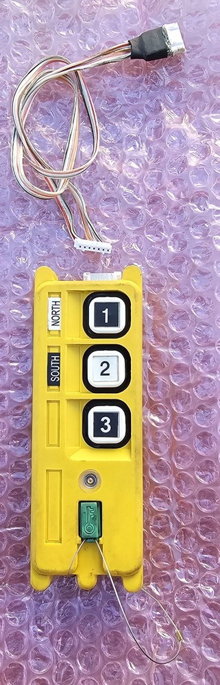 Control Chief 3 Button Pendant Hoist Crane Wireless Remote Control Transmitter