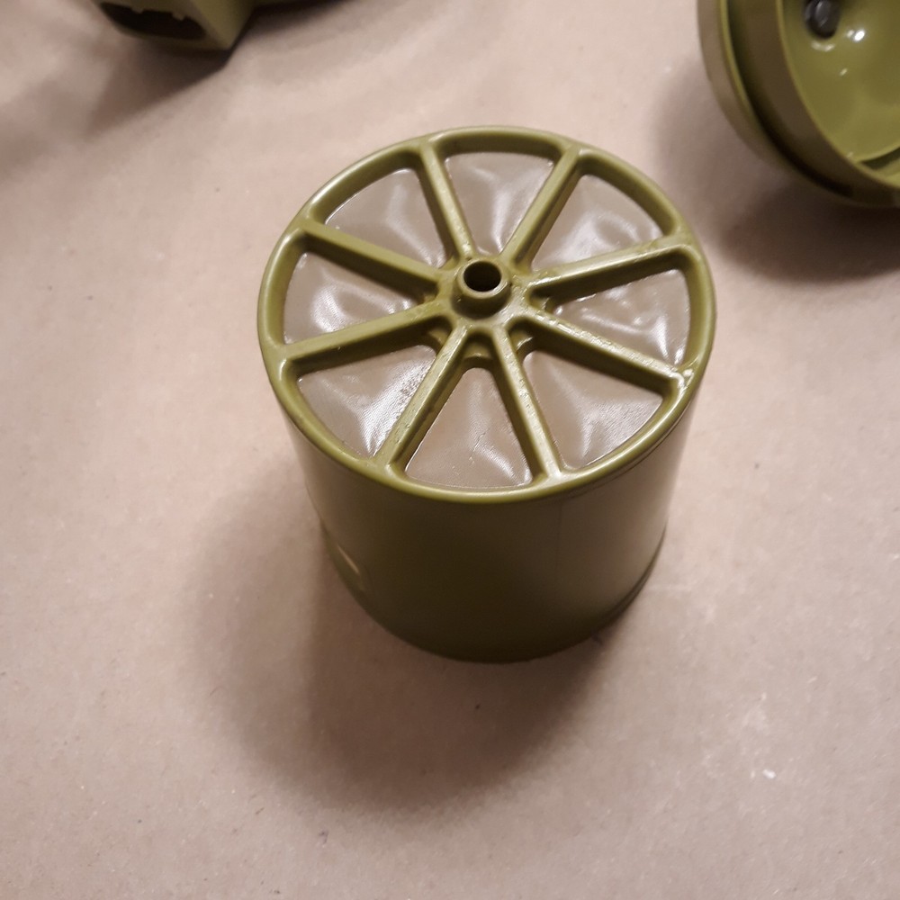 SUNBEAM COFFEEMASTER PERCOLATOR GREEN GLASS P-BT Missing Push Button On Handle