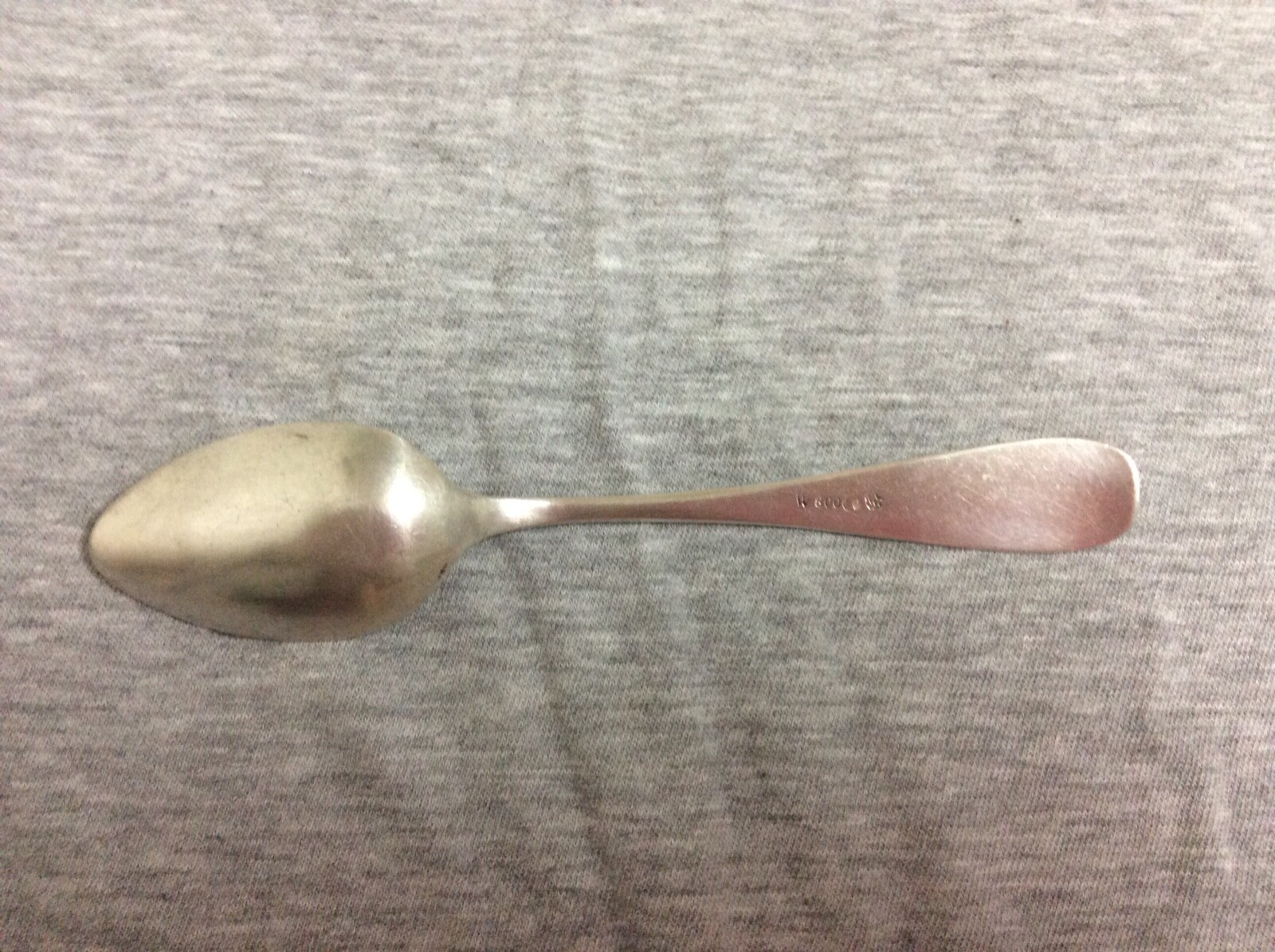 Antique German Walter Hermann 800 Silver Teaspoon 5 1/2”