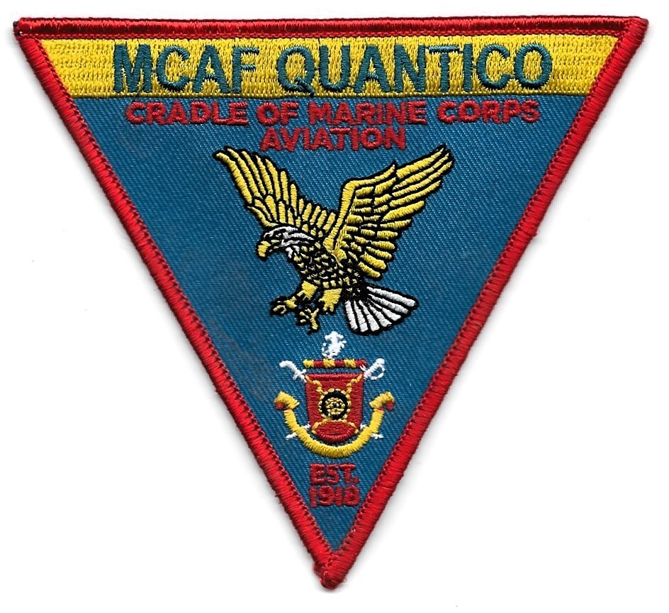 USMC Marine Corps Air Facility (MCAF) Quantico Patch