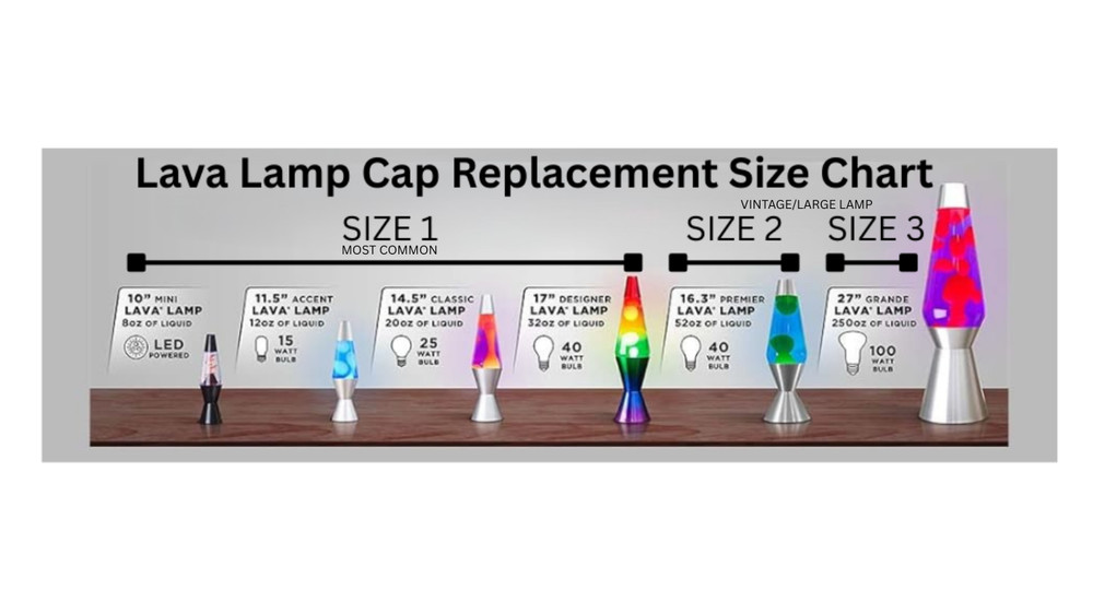 Lava Lamp Replacement Caps