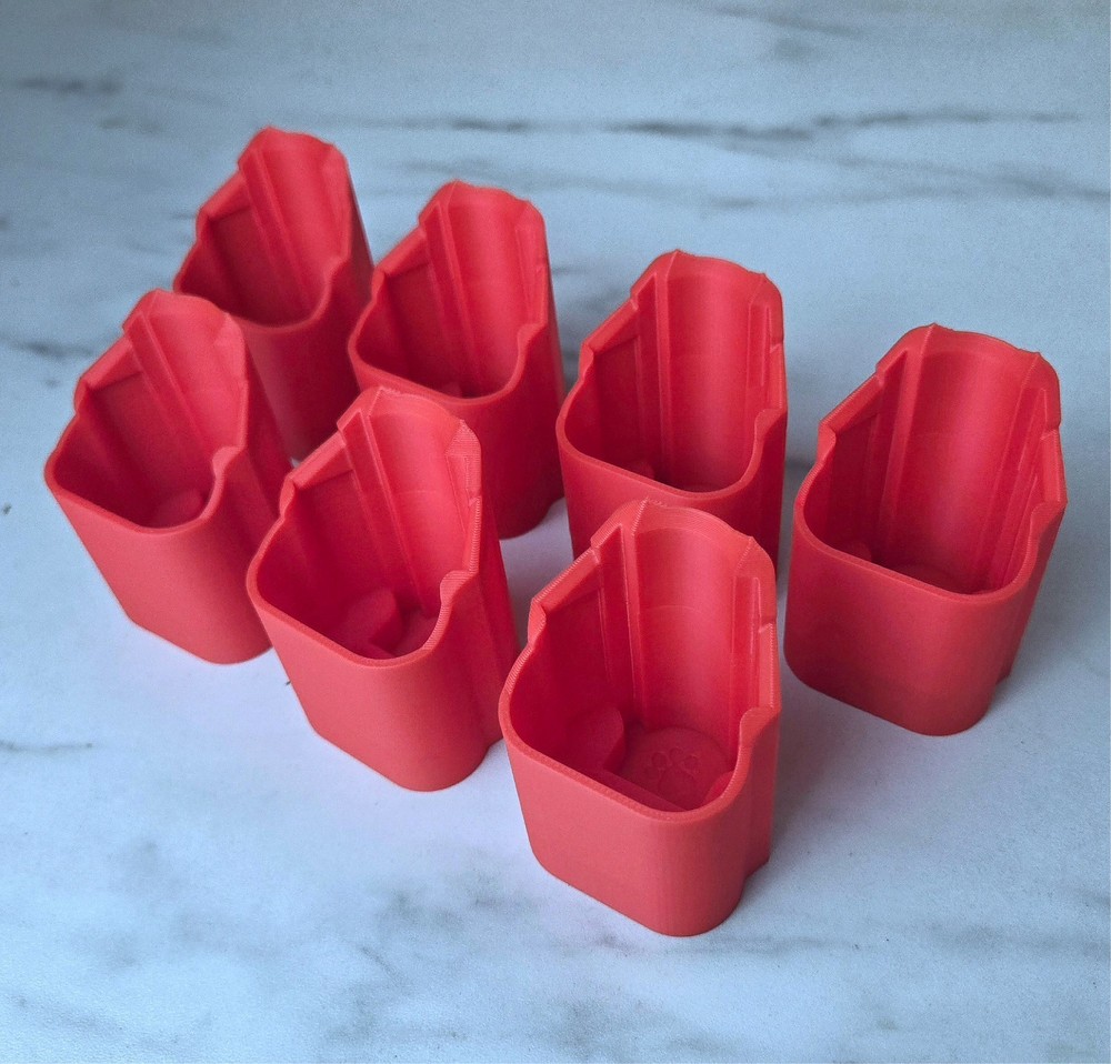 Milwaukee M12 Locking Battery Holder – 7 Pack (Upside-Down Mountable)