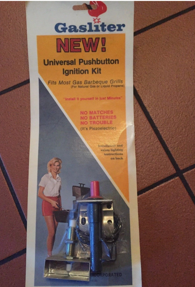 Gas Grill Push button Ignitor Kit