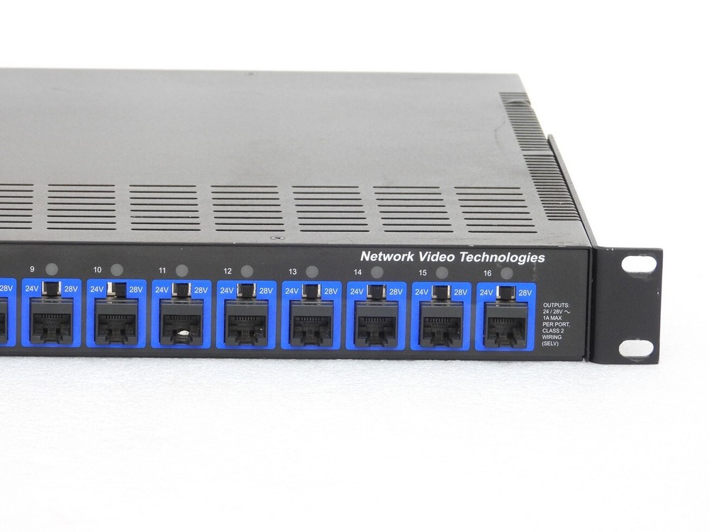 NETWORK VIDEO TECHNOLOGIES NV-16PS10-PVD POWER SUPPLY CABLE INTEGRATOR HUB