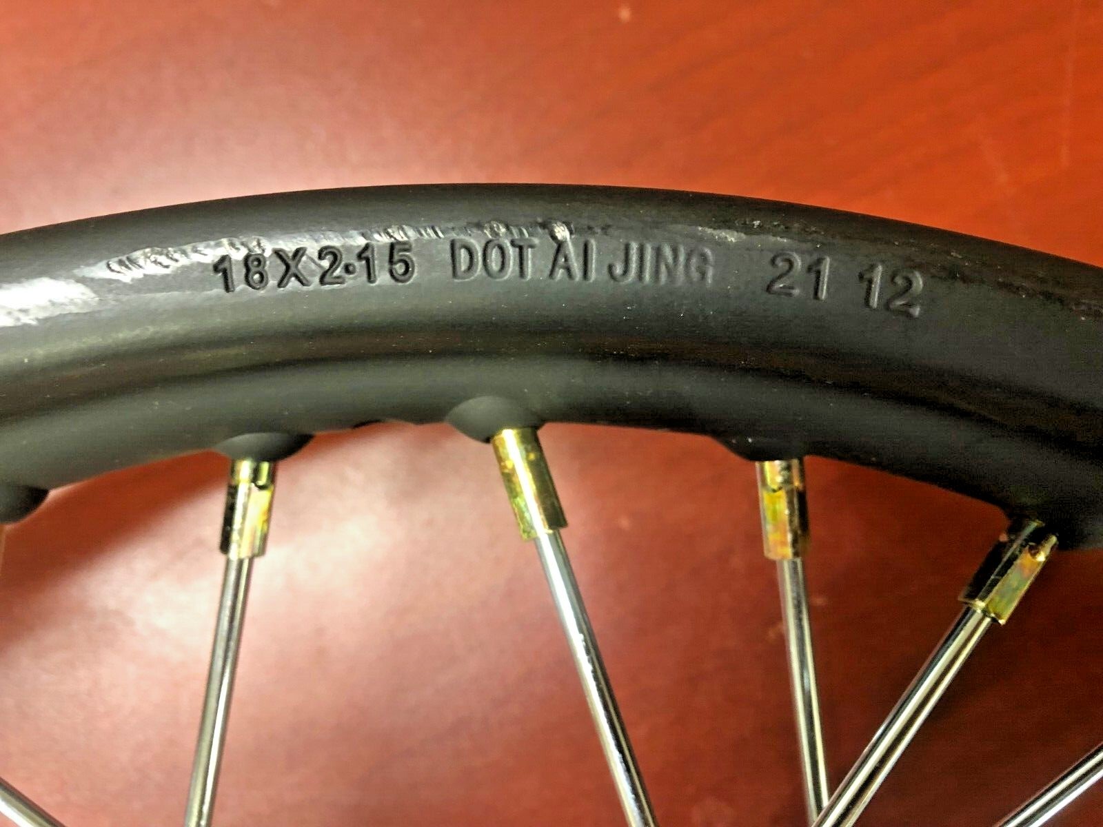 RPS Hawk 250 DLX Rear Wheel Rim in Matte Black for EFI Models. X-Pro