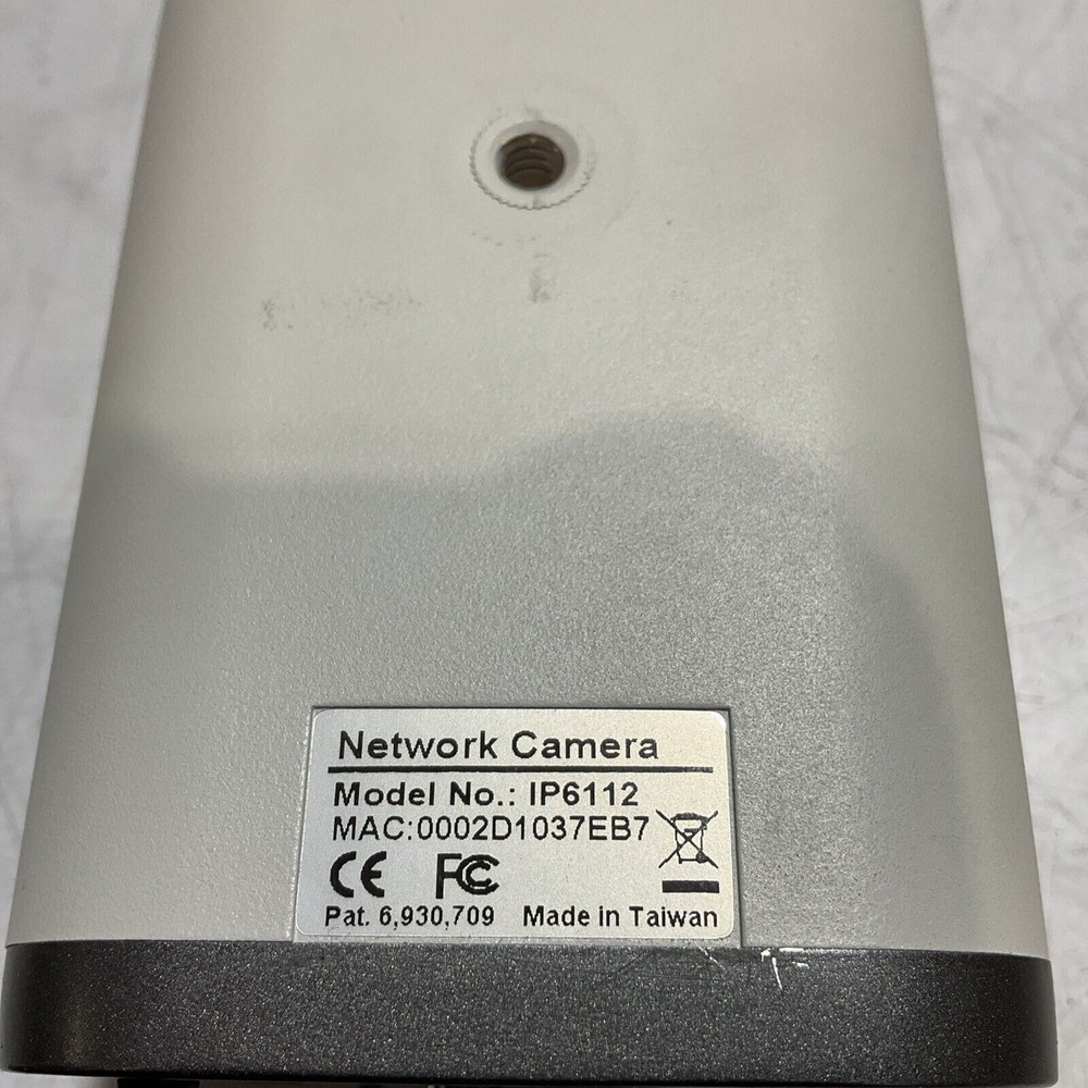 VIVOTEK IP6112 FIXED NETWORK CAMERA U3S