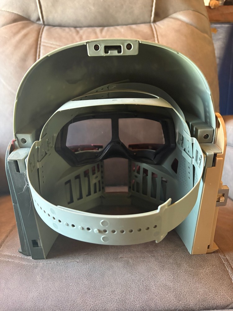 Star Wars Boba Fett Helmet Untested Missing Back Half