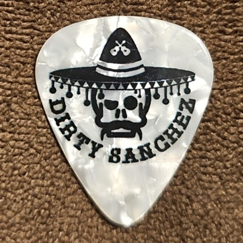 Collectible The Dirty Sanchez Guitar Pick - Rated X
