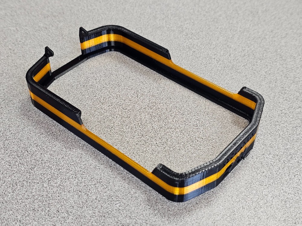 Minelab Manticore Two Tone Black/Orange FlexRubber Protective Control Unit Cover