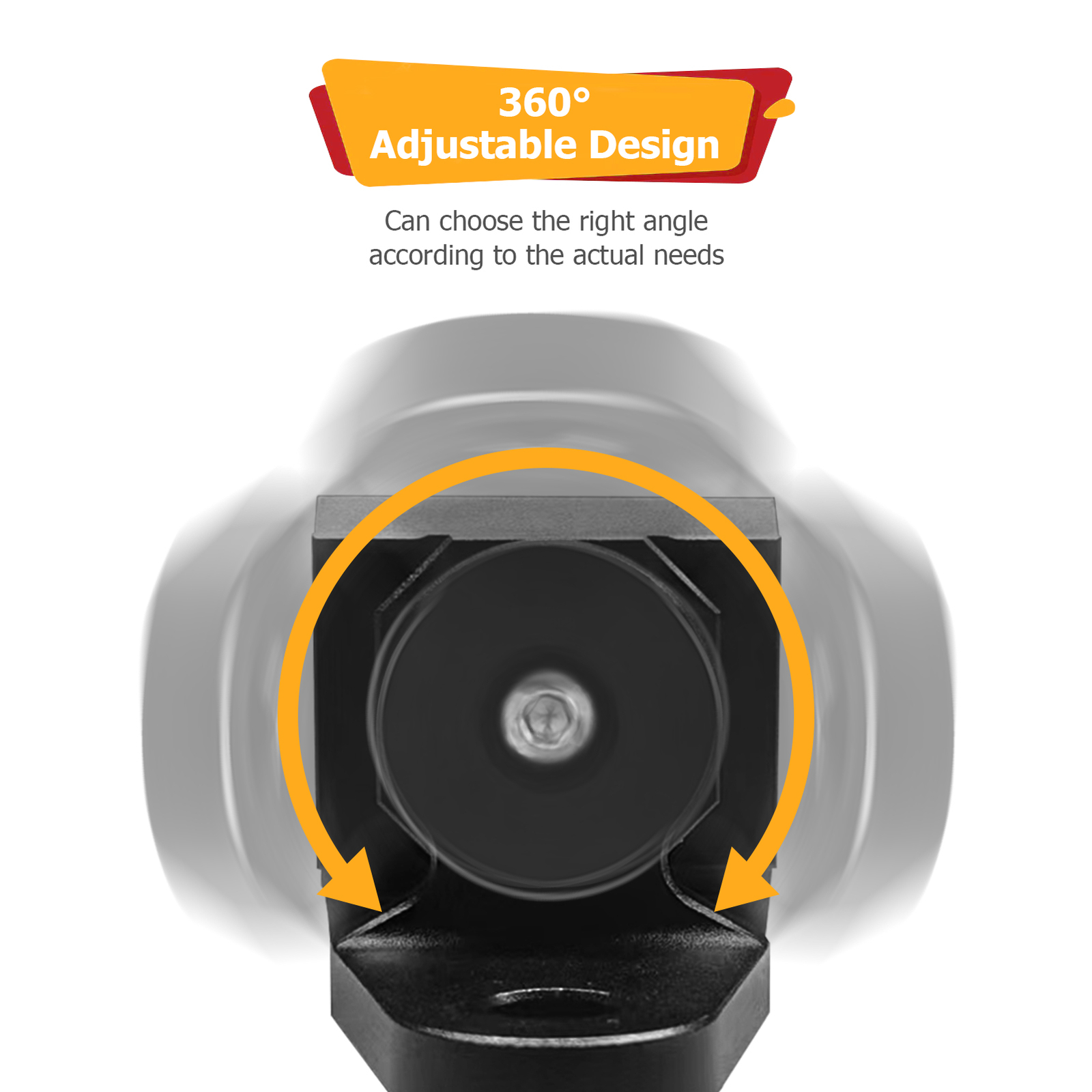 For CFMOTO UFORCE 600 1000 4PCS UTV LED Whip Light Mount Clamp Pro-fit Cage