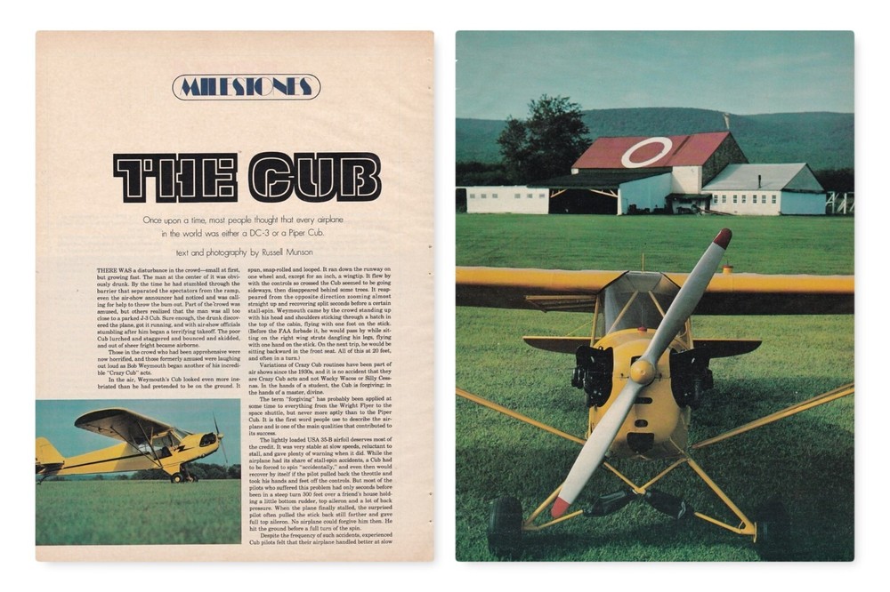 Piper Cub Aircraft Report 4/20/2024u