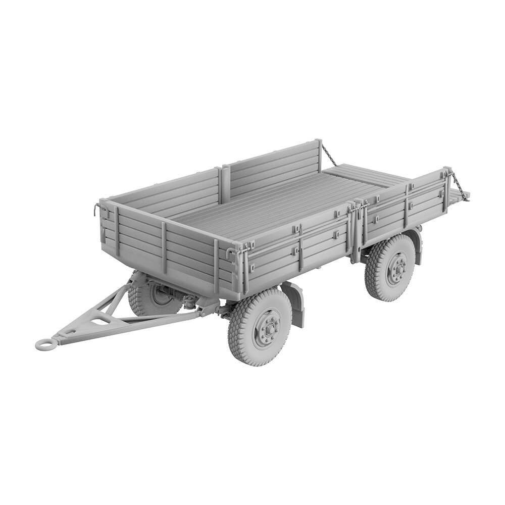LaoYao 1:72 Flatbed Trailer Short
