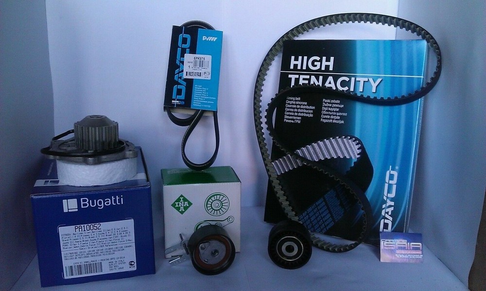 DISTRIBUTION KIT + WATER PUMP + SERVICE KIT FOR FORD FOCUS C-MAX 1.6 TDCI 200...