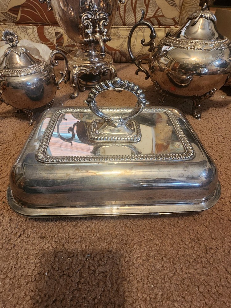 Silver Plate Vintage Tea Service