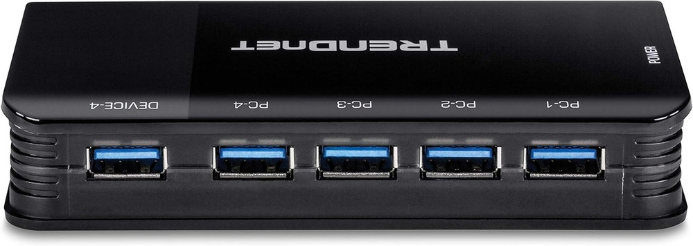 4 Computer 4-Port USB 3.1 Sharing Switch, TK-U404, Flash Drive Sharing, Scanners