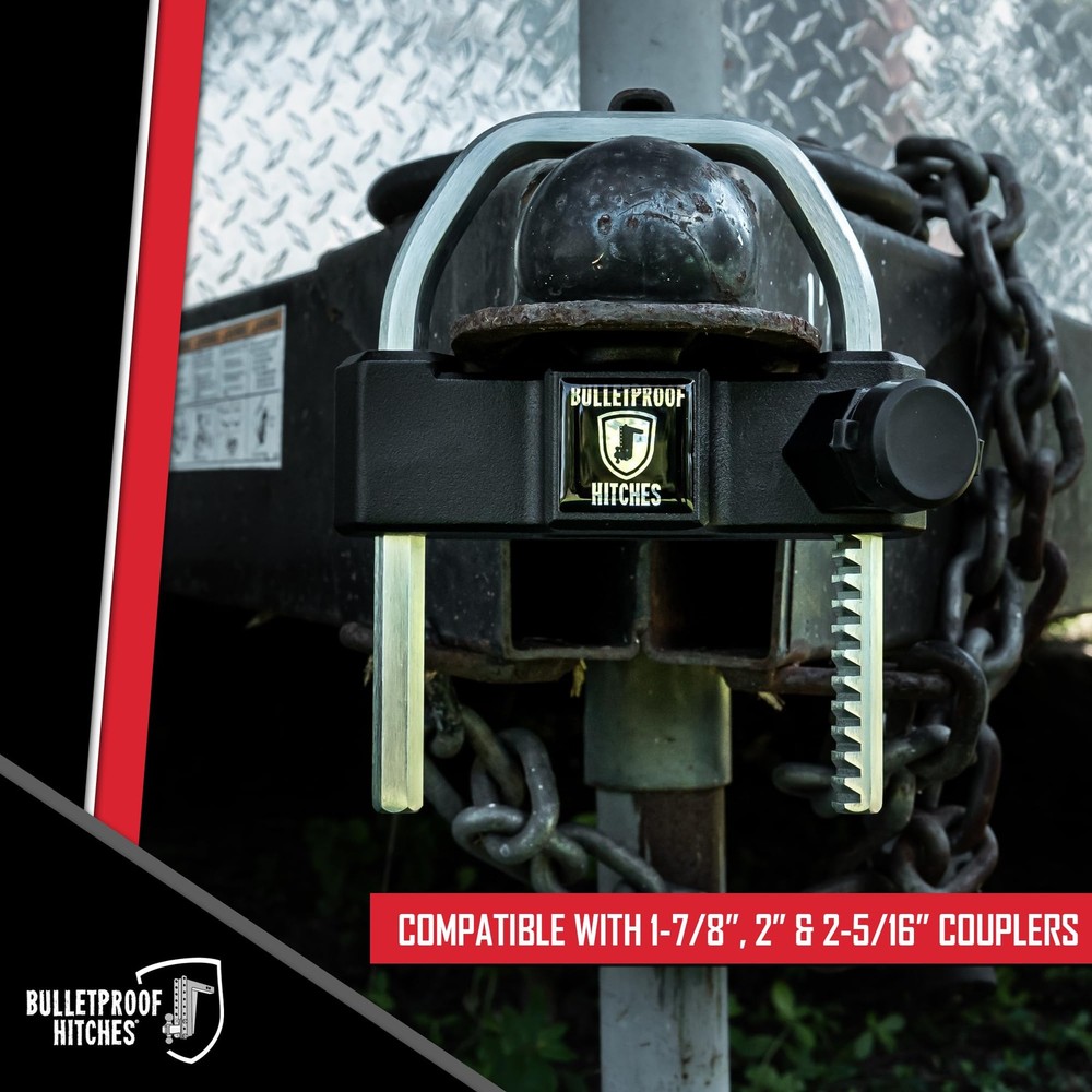 BulletProof Hitches - Medium Duty Trailer Coupler Lock -