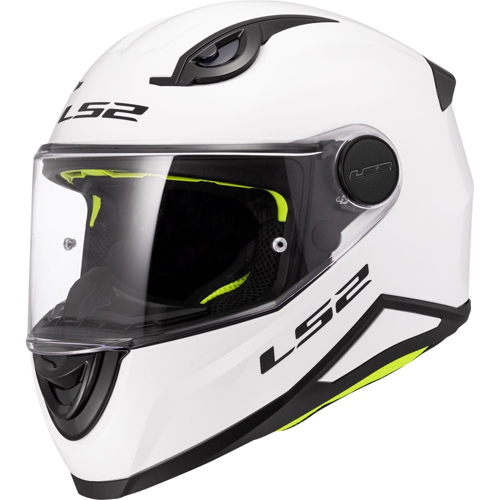 Motorcycle Helmet Children L - LS2 FF812 Kid Solid - Integral Kinderhelm White