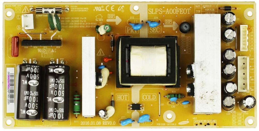 Samsung Refrigerator DA92-00795A Module Control Board