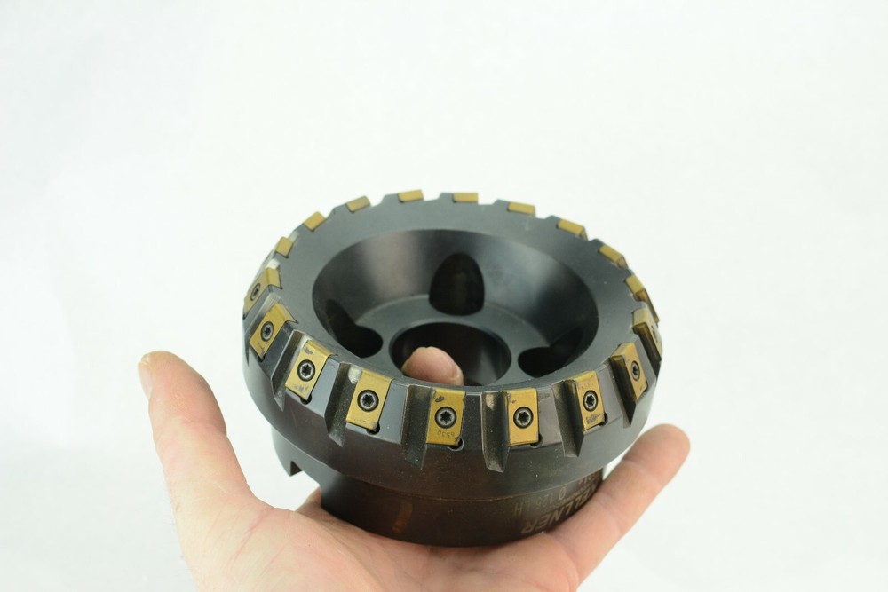 Kellner Indexable Chamfer/Angle Face Mill 125mm Left hand 007412