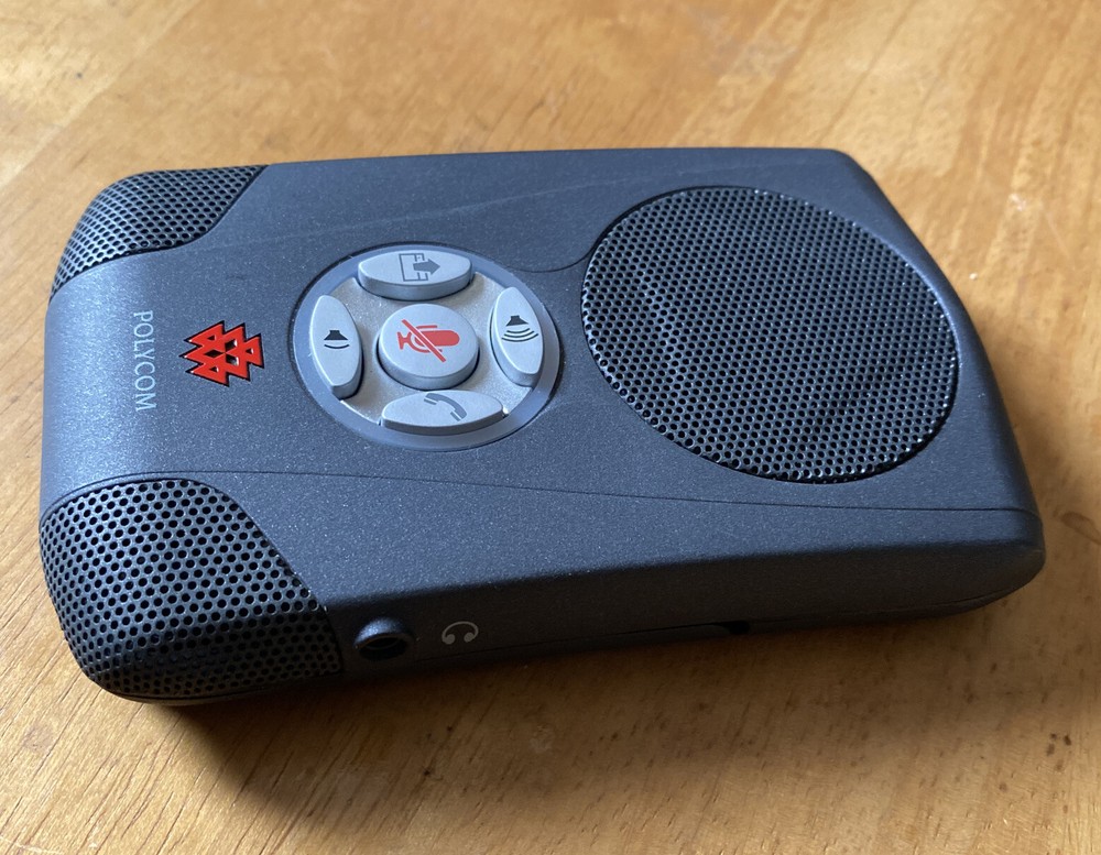 Polycom Communicator USB Speakerphone Model CX100 Good Condit. Audio Conference