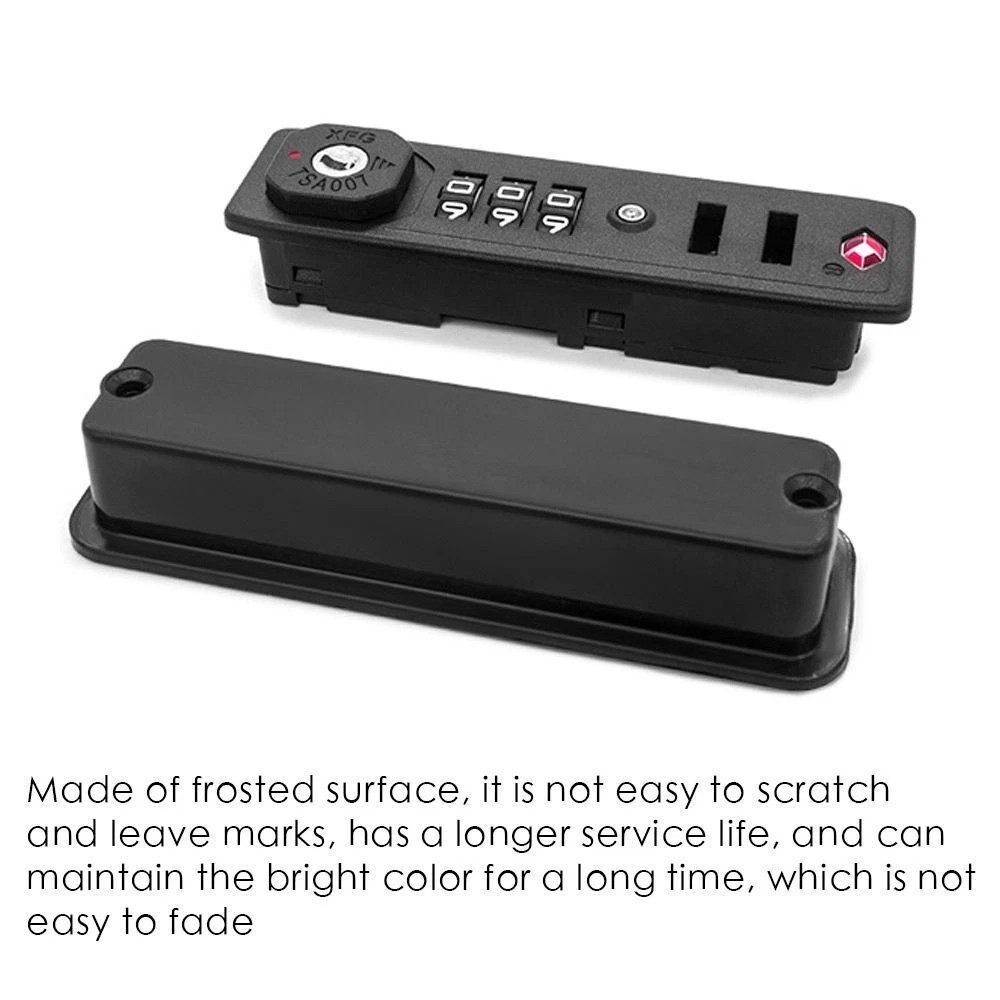 Luggage Customs Lock TSA007 Safely Code Lock 3 Digit Combination Lock
