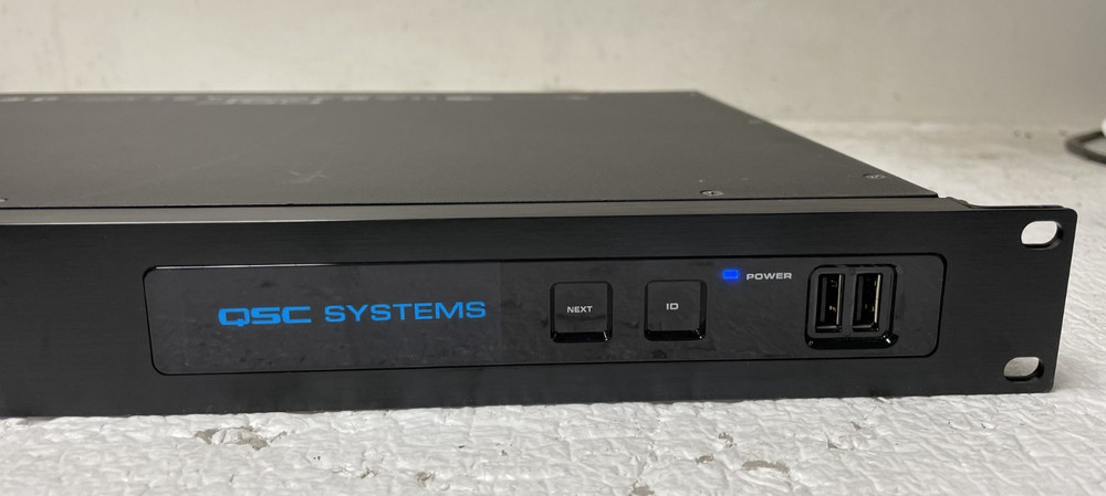 QSC Q-Sys Core110F Network Audio Processor