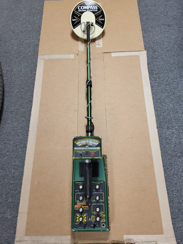Compass X-80 Challenger Metal Detector Read Description