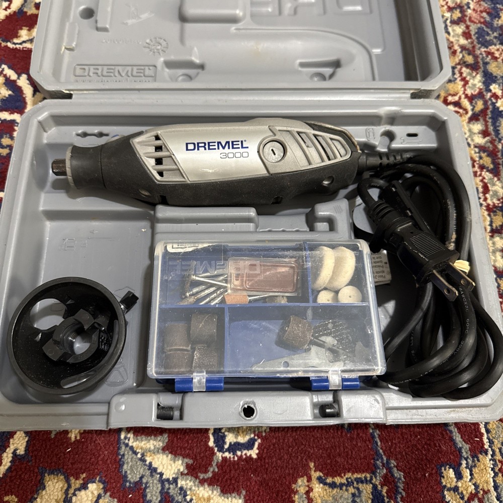 Dremel 3000 Variable Speed Rotary Tool + Kits