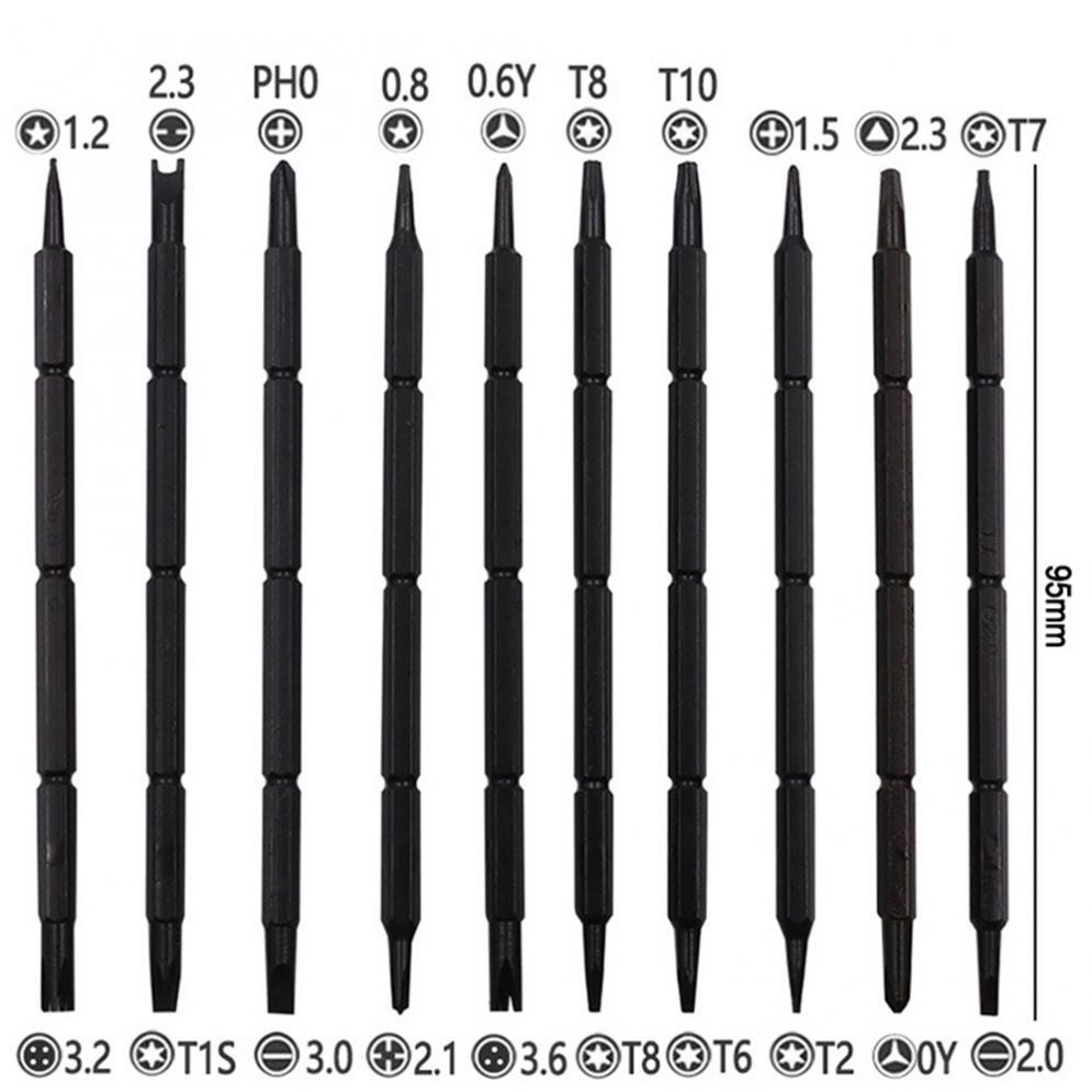 25 In 1 Screwdriver Set Precision Removable Screwdriver Bits Magnetic Hand Tools
