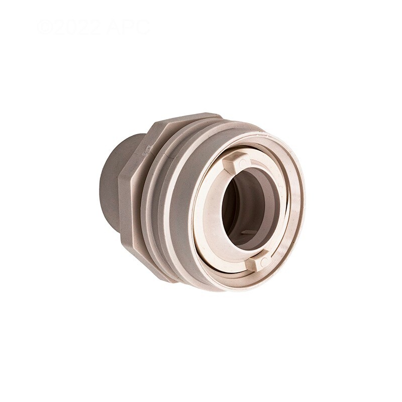 FLUSH MOUNT RETURN FTG W/ PLASTER PLUG 1" SOCKET WATERWAY