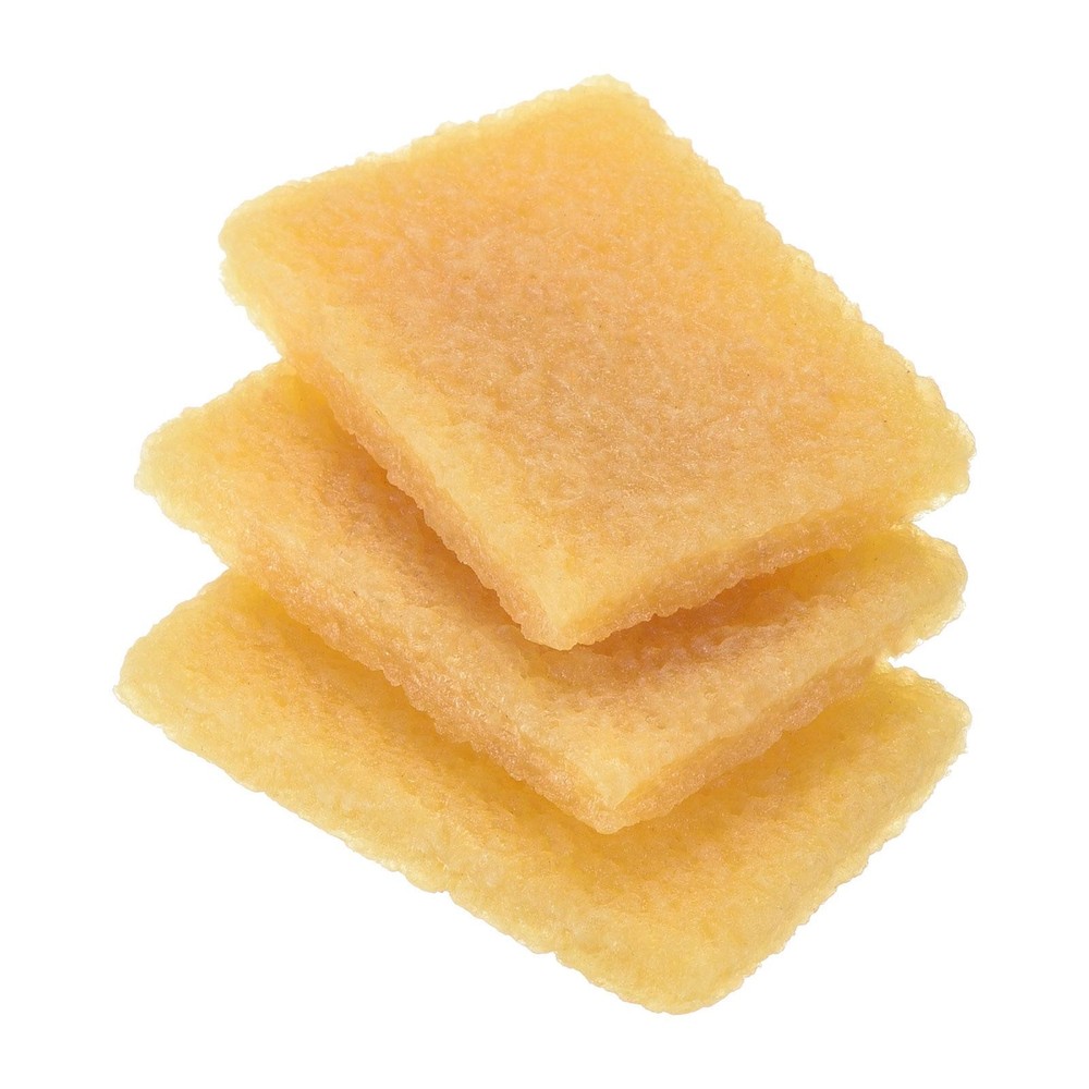6pcs 50x35x8mm rectangle adhesive remove cleaning tool, yellow