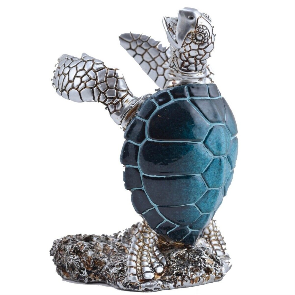 Sea Turtle Kitchen Decorative Wine Bottle Holder 8 Inch New