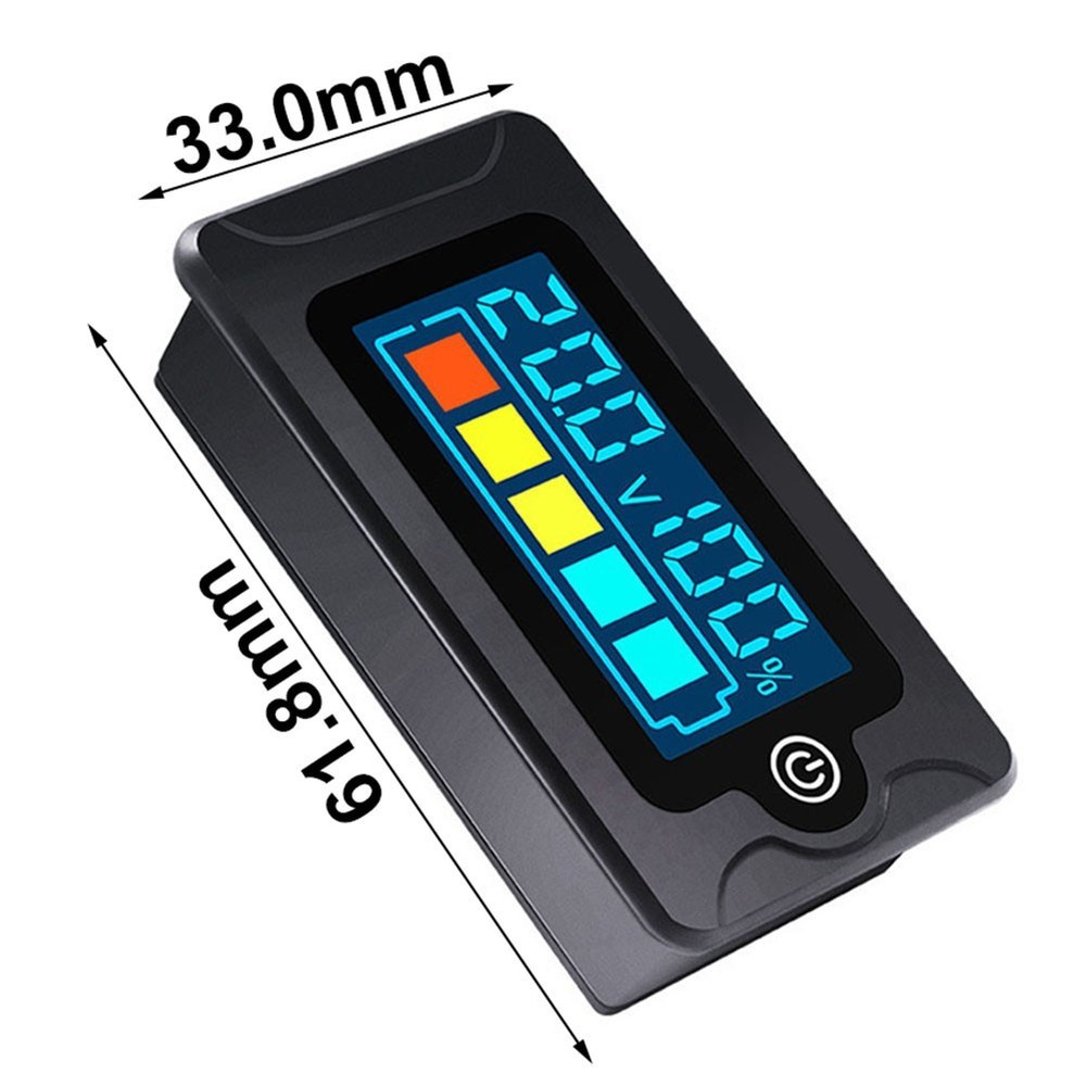 Battery Power Meter for 8 to 100V Range Suitable for For various Applications