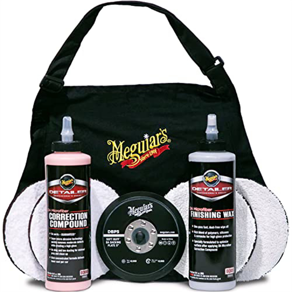 Meguiar's Automotive DA Microfiber Correction System Kit 5