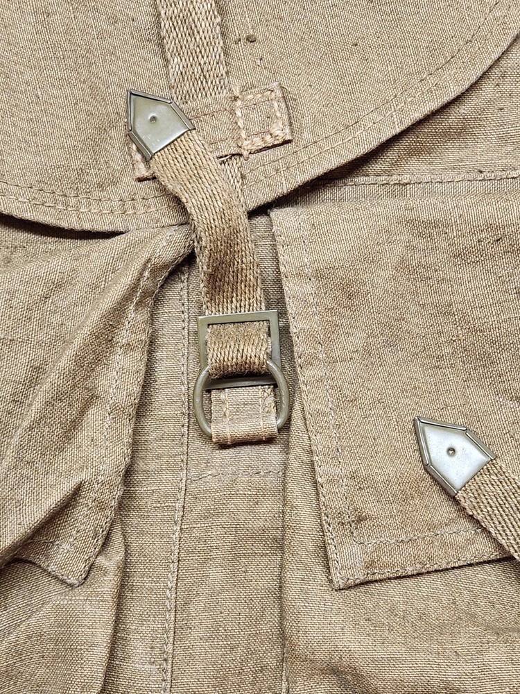 WWII British P37 Large Pack Field Backpack Canvas Webbing 1937 Pattern Army